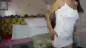 Watch me take off my subs pants lay him on the bed scratch him and write the word mine in his skin give him a hand job