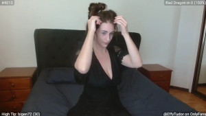 My slavegirl Destiny was a naughty boi first