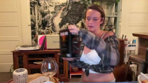 How do you like my black sexy lingerie do you want to take it off me and fuck my naked body