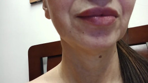 The best part about doing my roots at home is I get to be topless 2850977