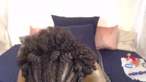 I saw my boy with that thick hard cock early in the morning on the couch I couldn t stand it I went upstairs and fucked