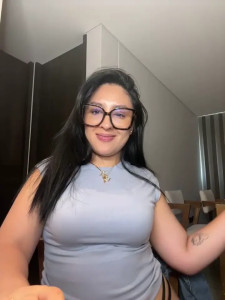 Intense CREAMY Cum with Glass Dildo Watch me fuck my little pussy with a glass dildo as hard as I can I pound my kitty