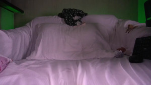 An attempt at using my double dildo on my pussy amp my replica pussy - - doubledildo - - dildo - - pocketpussy - - pussy