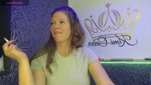 Requested video Giant Goddess is jealous of a tiny dog