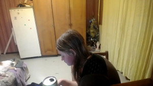 Shibari fun with my female slave Orgasm control and edging Oh she would love to cum I play and tease with her pleasure